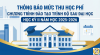 Thông báo mức thu học phí sau đại học học kỳ II năm học 2025-2026